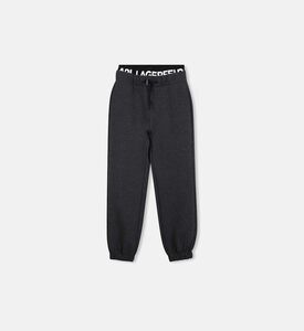 Jacquard Waist Jogging Pants