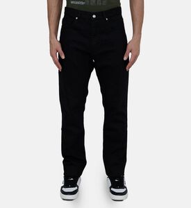 بنطال جينز واسع الساقين