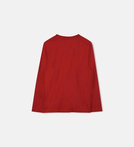 Embroidered Logo Long-sleeve T-shirt