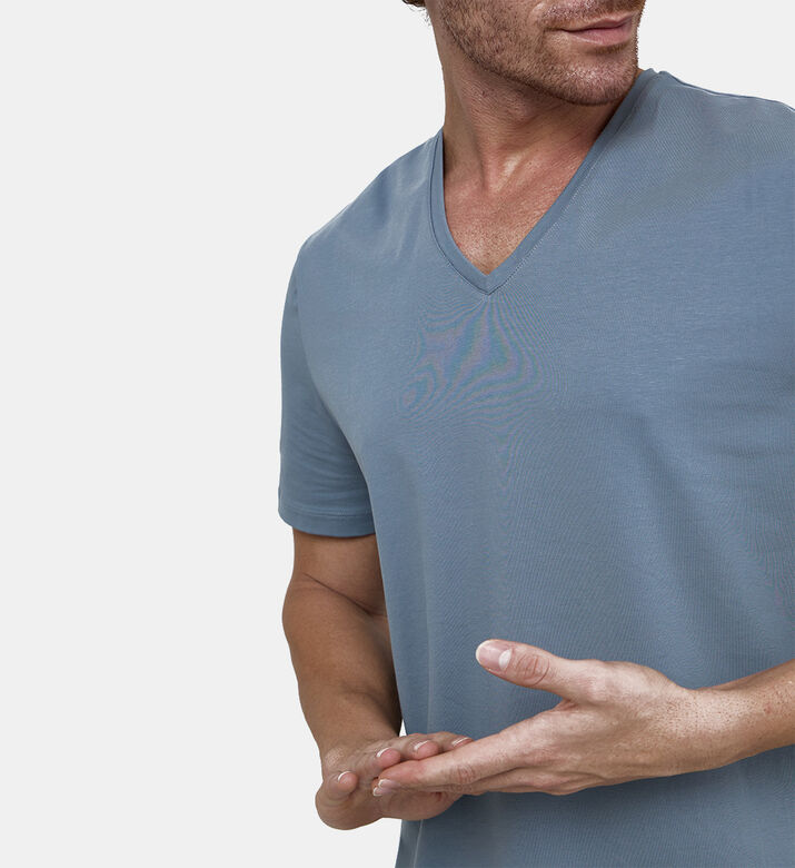 V-neck Cotton Jersey T-shirt V-neck Cotton Jersey T-shirt