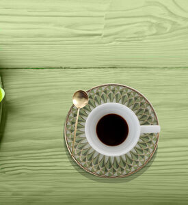 Oliva Coffee Cup Saucer Set