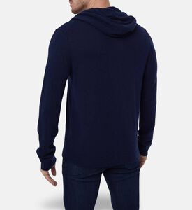 Zadig et Voltaire Logo Patch Full-length Zipper Hoodie, Model View
