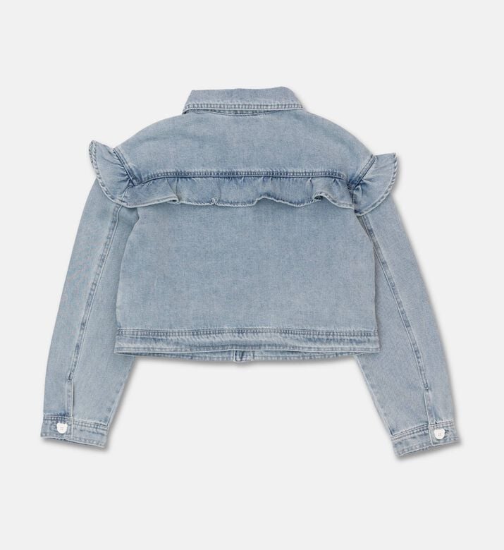 Moschino BKT Denim Rhinestone-embellished Jacket, Packshot View