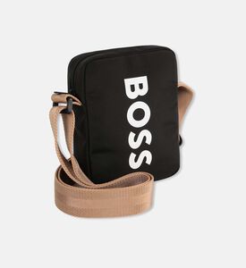 Matte-print Textured Messenger Bag Matte-print Textured Messenger Bag