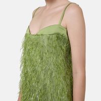 Feather Mini Dress