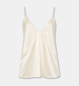 Forte-Forte Silk Satin Camisole Top, Packshot View