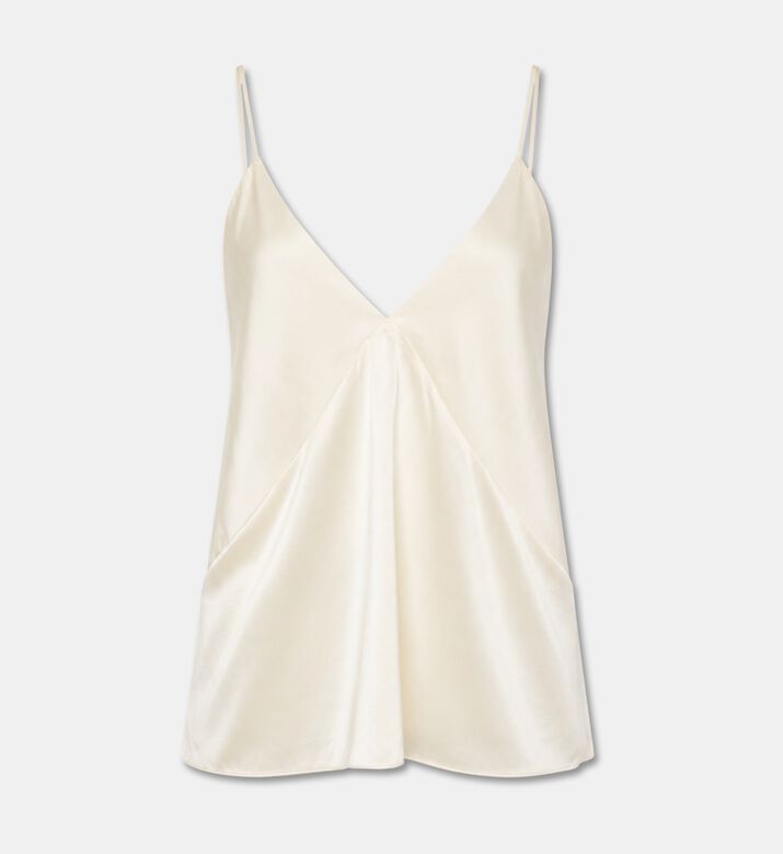 Forte-Forte Silk Satin Camisole Top, Packshot View
