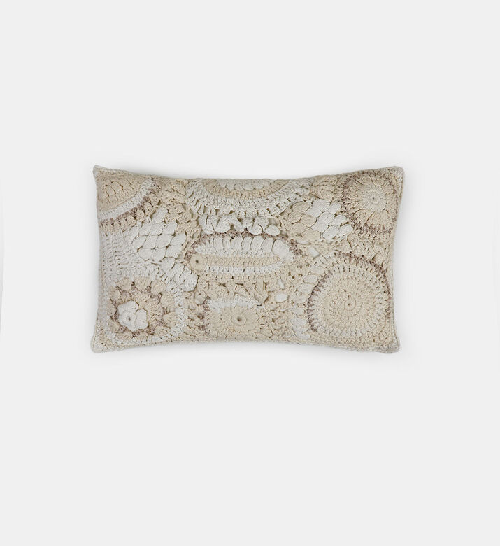 Home Deco and More Rhon Cotton Square Cushion, Packshot View