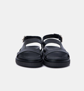 صندل لوريلي جلد بكعب مسطح