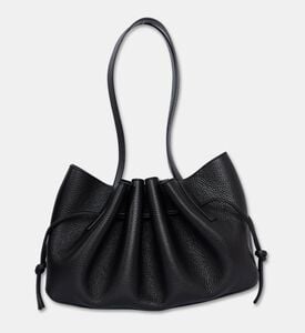 Yuzefi Bag Scallop Shoulder Pgl, Black, Packshot View