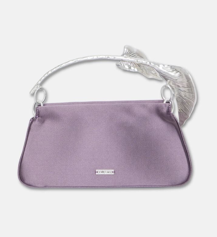 Cult Gaia Top Handle Calla, Dark-purple, Packshot View