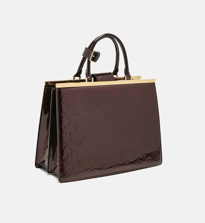 Louis Vuitton Amarante Monogram Vernis Deesse Gm Bag Preowned