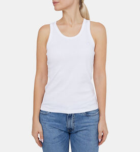 Cotton Logo Basic Tank Top