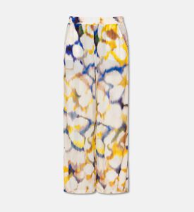 Ba and Sh Fipan Multicolor Wide Printed Pants, Packshot View