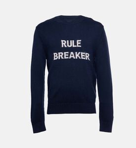 The Kooples Contrasting Logo-print Sweater, Packshot View