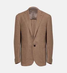 جاكيت ديلافيه بصف أزرار