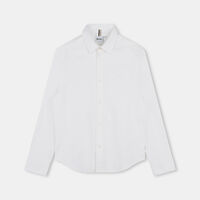 Plain Long-sleeved Shirt
