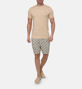 تيشيرت نورغارد قصير الأكمام بشعار متباين