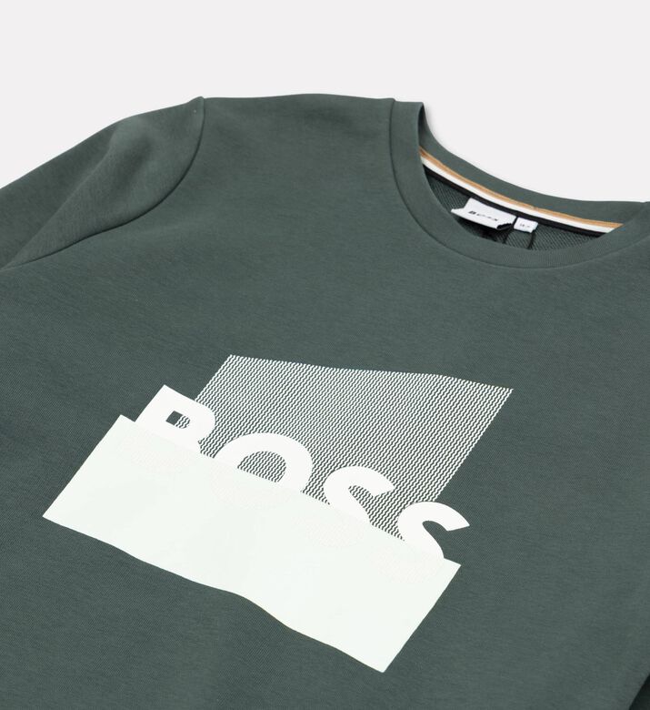 Boss Graphic Effect Fleece Sweatshirt, Packshot View