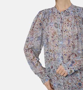 بلوزة نويلين بنقشة أزهار