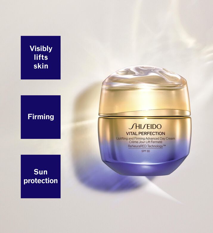 Shiseido Vital Perfection Uplifting Firming Advanced Day Cream Spf30, Packshot View