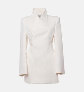 Source Unknown Long-sleeve Wrap Blazer, Packshot View