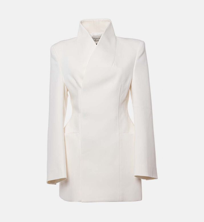 Source Unknown Long-sleeve Wrap Blazer, Packshot View