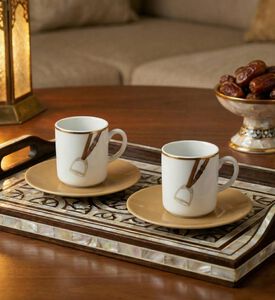 Silsal Fares 6-piece Espresso Cup Set, Packshot View