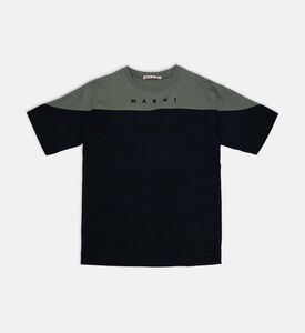 Logo-print Two-tone T-shirt
