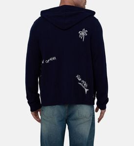 كارديغان كلاش متعدد النقوش بسحّاب