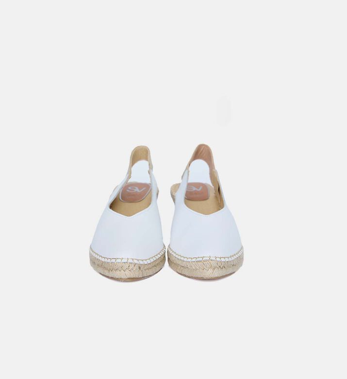 حذاء بسير مفتوح من الخلف ويدج سادة