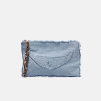 Angel Denim Wing Pouch