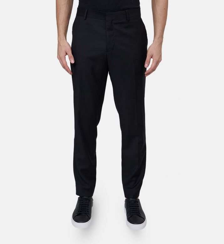 Wool Slim-fit Suit Pants
