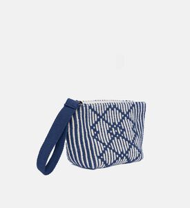 حقيبة يد صغيرة مطرزة بنقوش هندسية