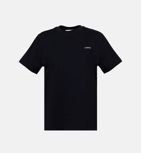 تي شيرت قطني بطبعة شعار الصندوق