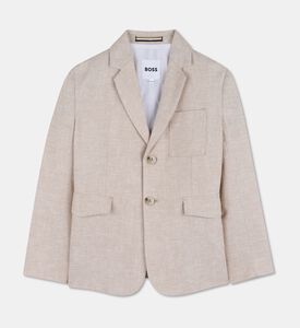 Boss Tailored Linen Suit Jacket, Packshot View