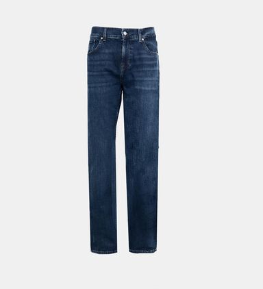 Dark Wash Denim Pants