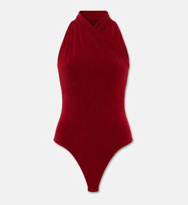 Camilla and Marc Halter Draped Bodysuit, Packshot View