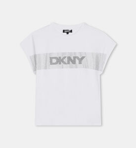 Organic Cotton Strass Illustration T-shirt