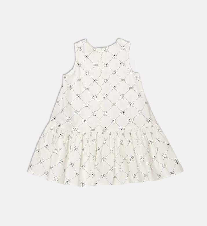 La Mia Bambina All-over Dog-print Sleeveless Dress, Packshot View