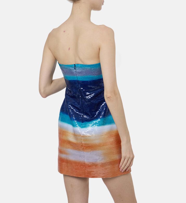 JW PEI Dress Olivia Metallic, Model View