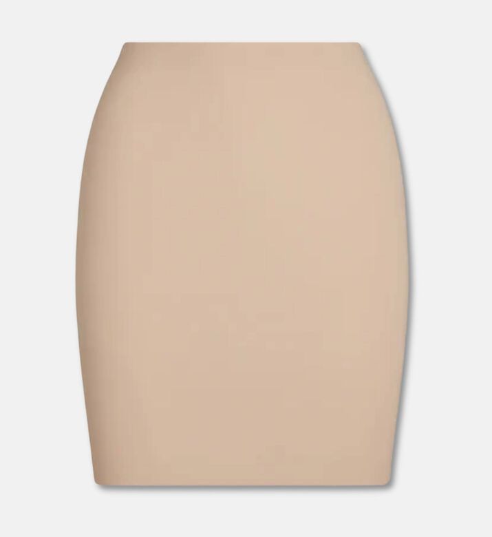 Spanx Slip Skirt, Dark-nude, L, Packshot View