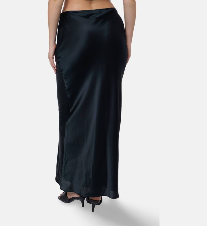 Cult Gaia Silk Flared Maxi Skirt, Model View