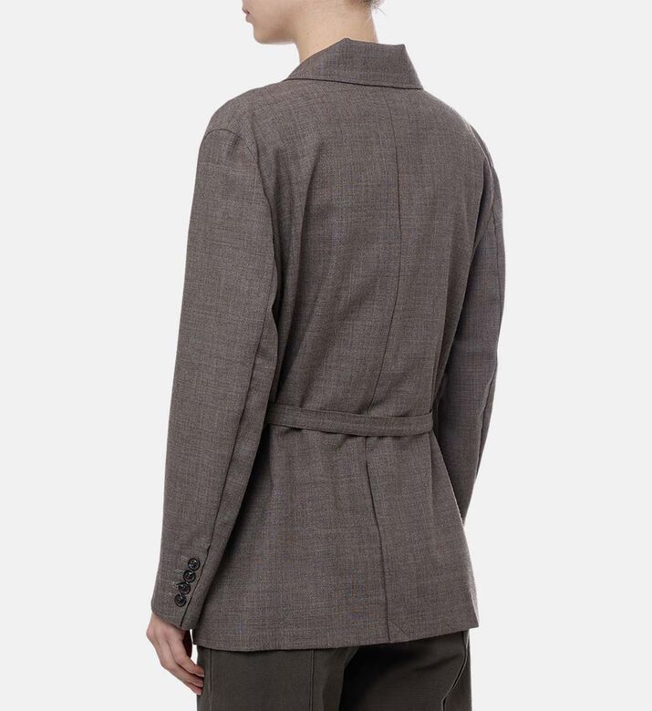 فيست درو طويل الأكمام صوف