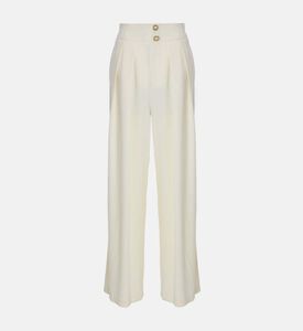 Wide-leg Cropped Trousers