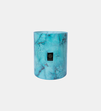 Yejele Marbled Glass Holder Candle