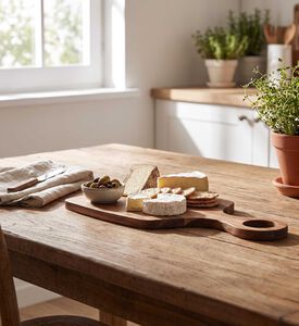 Estia Allure Acacia Wood Serving Board, Model View