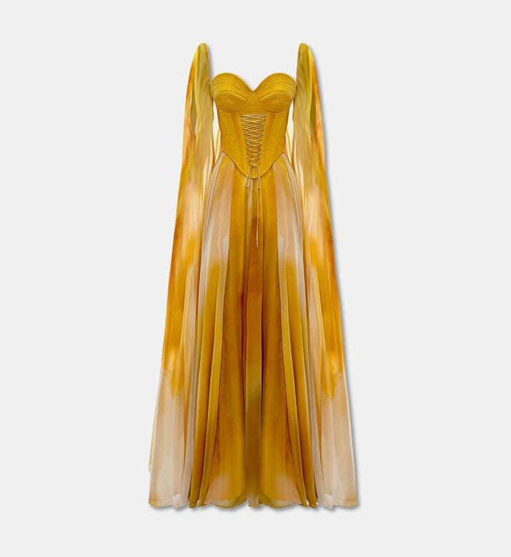 Zeena Zaki Long Dress, Packshot View