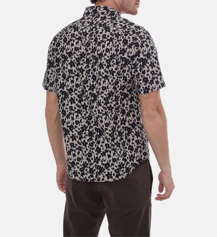 All-over Floral-print Short-sleeve Shirt