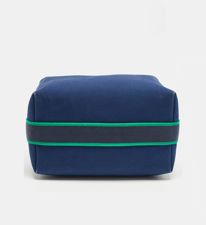 Hermes Preowned Hermes Marine Canvas Large Bride-a-brac Pouch, Packshot View